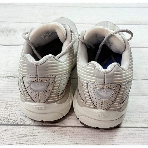 Brooks Women’s Addiction Walker Shoes Gray Leather Walking Sneakers Size 8.5 - Picture 4 of 11